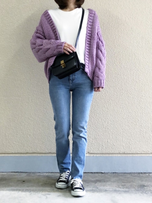 Ikm Grlのカーディガン ボレロを使ったコーディネート Wear