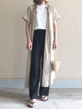 ikmさん（レディース・157cm）の夏コーディネート