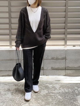 ikmさん（レディース・157cm）の春コーディネート