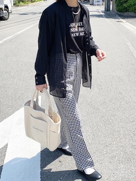 ikmさん（レディース・157cm）の春コーディネート