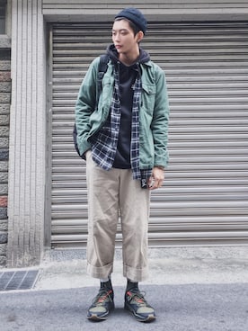 「新竹」｜Chenさん（メンズ・174cm）の冬コーディネート