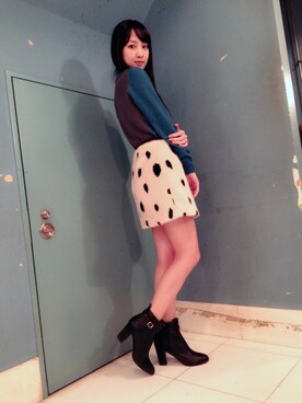 飯窪春菜さん(レディース・160cm)の冬コーディネート