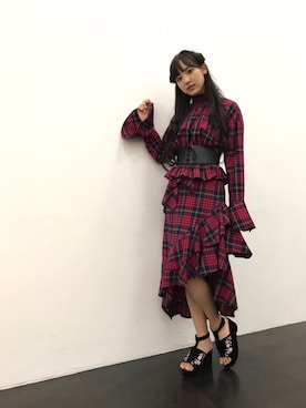 「風の谷のナウシカ」｜飯窪春菜さん（レディース・160cm）の春コーディネート