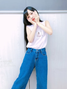 飯窪春菜さん(レディース・160cm)の夏コーディネート