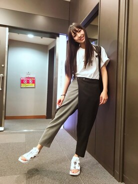 飯窪春菜さん(レディース・160cm)の秋コーディネート