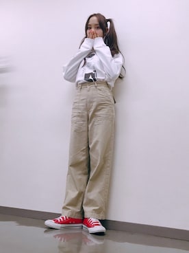 飯窪春菜さん（レディース・160cm）の秋コーディネート