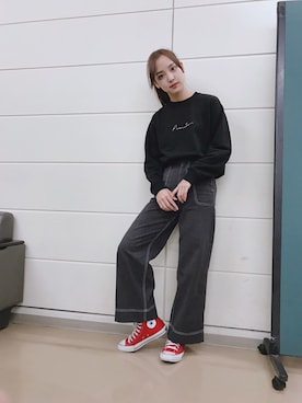 飯窪春菜さん（レディース・160cm）の秋コーディネート