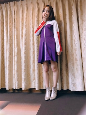 「GHOSPELL（ゴスペル）のアイテム（ワンピース/ドレス）」を使った、飯窪春菜さん（レディース・160cm）の秋コーディネート