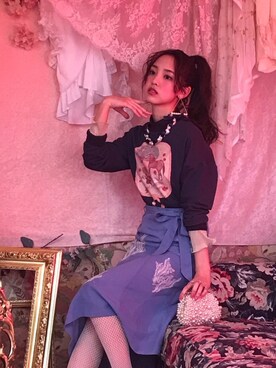 「tulle」｜飯窪春菜さん（レディース・162cm）の冬コーディネート