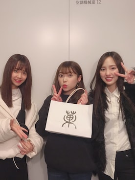 「UN3D.（アンスリード）のアイテム（その他アウター）」を使った、飯窪春菜さん（レディース・162cm）の冬コーディネート