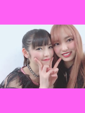 「UN3D.（アンスリード）のアイテム（その他アウター）」を使った、飯窪春菜さん（レディース・162cm）の春コーディネート