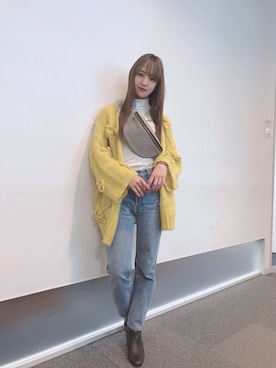 飯窪春菜さん（レディース・162cm）の春コーディネート