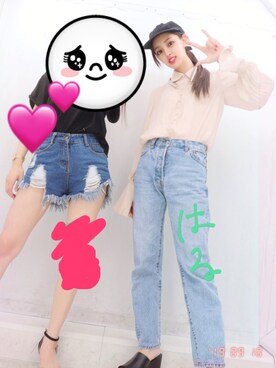 「プリクラ」｜飯窪春菜さん（レディース・162cm）の秋コーディネート