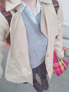 みぼちゃん。さん（レディース・153cm）の冬コーディネート