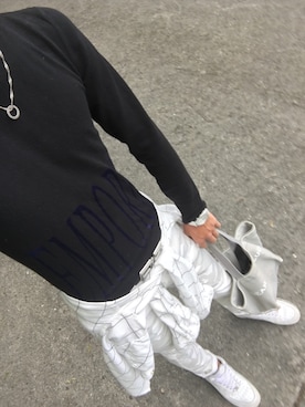 「D&G（ディーアンドジー）のアイテム（腕時計）」を使った、亀川ぜんしょうさん（メンズ・168cm）の春コーディネート