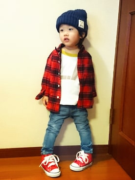 ★Rintaro★ さん(キッズ・90cm)の冬コーディネート