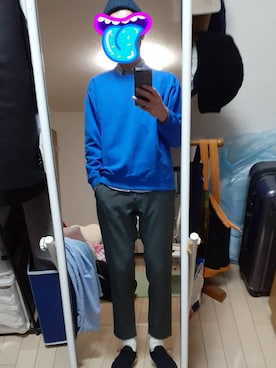 「COMME CA ISM（コムサイズム）のアイテム（シューズ）」を使った、sekita01さん（メンズ・180cm）の春コーディネート