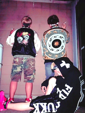 「FRESH.I.AM（フレッシュ.アイ.アム）のアイテム」を使った、くれいじーさん（メンズ・173cm）の夏コーディネート