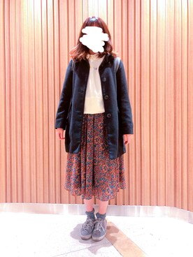 汐さん（レディース・160cm）の冬コーディネート