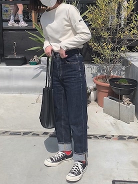 餃子のしょさん（レディース・154cm）の春コーディネート