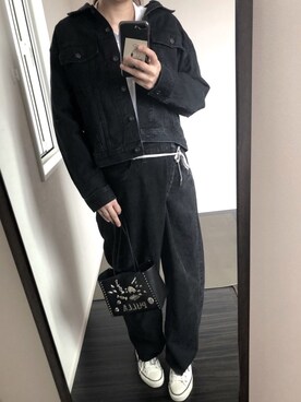 MIDORIさんの「MAISON EUREKA VINTAGE REWORK BIGGY PANTS◆」を使ったコーディネート