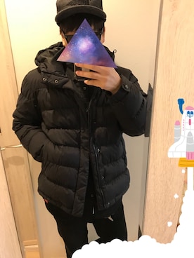 しぇりー店長さん（メンズ・179cm）の冬コーディネート