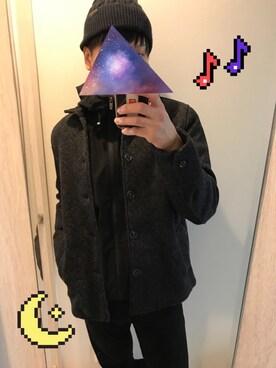 「Right-on（ライトオン）のアイテム（ブルゾン）」を使った、しぇりー店長さん（メンズ・179cm）の冬コーディネート