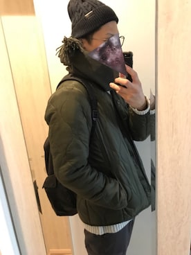 しぇりー店長さん（メンズ・179cm）の冬コーディネート