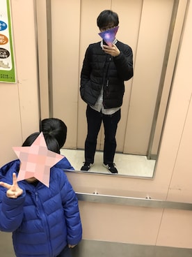 しぇりー店長さん（メンズ・179cm）の冬コーディネート