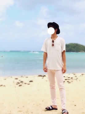 「アイテム（CD）」を使った、れんさん（メンズ・166cm）の春コーディネート