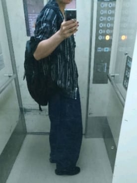 「アイテム（ブルゾン）」を使った、KO Megumiさん（レディース・161cm・30代）の夏コーディネート