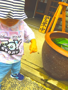 まめぴさん（キッズ・80cm）の秋コーディネート