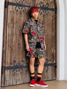 「svolme（スヴォルメ）のアイテム」を使った、daiさん（メンズ・163cm）の冬コーディネート