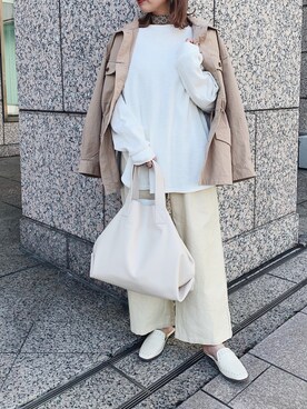 natsumiさん（レディース・160cm）の春コーディネート