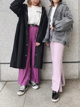 natsumiさん（レディース・160cm）の春コーディネート