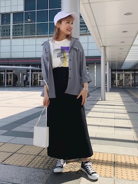 natsumiさん（レディース・160cm）の春コーディネート