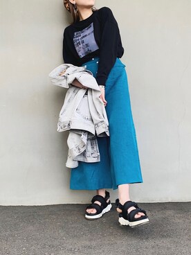 natsumiさん（レディース・160cm）の春コーディネート