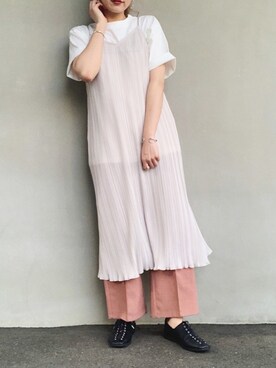 natsumiさん（レディース・160cm）の夏コーディネート