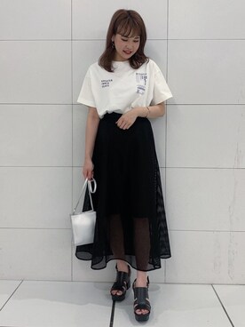 natsumiさん（レディース・160cm）の夏コーディネート