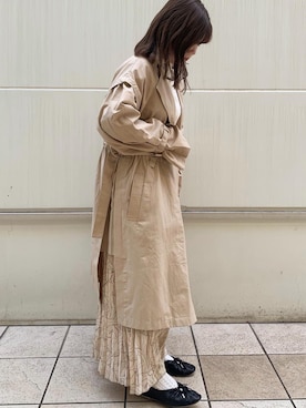 中川美空さん（レディース・152cm）の春コーディネート