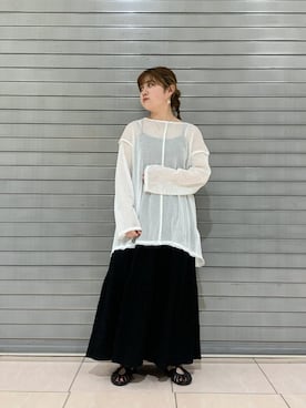 中川美空さん（レディース・152cm）の春コーディネート