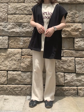 中川美空さん(レディース・152cm)の夏コーディネート