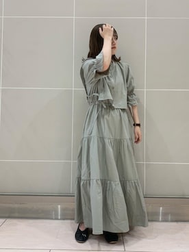 中川美空さん（レディース・152cm）の夏コーディネート