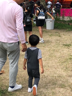 「JOURNAL STANDARD（ジャーナルスタンダード）のアイテム（Tシャツ/カットソー）」を使った、kids boyさん（キッズ・100cm）の夏コーディネート