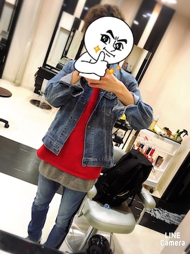 「D&G（ディーアンドジー）のアイテム（デニムジャケット）」を使った、グリさん（メンズ・173cm）の夏コーディネート