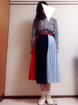 「abcdevol（エービーシーディーイーボル）のアイテム」を使った、くまがい まこさん（レディース・163cm）の春コーディネート