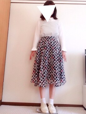 「abcdevol（エービーシーディーイーボル）のアイテム」を使った、くまがい まこさん（レディース・163cm）の春コーディネート