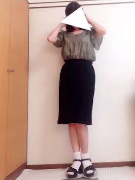 くまがい まこさん（レディース・163cm）の夏コーディネート