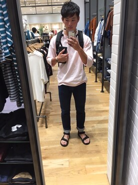 「Daniel Wellington（ダニエルウェリントン）の販売終了クラシックペティット アッシュフィールド32mm（アナログ腕時計）」を使った、takuさん（メンズ・178cm）の夏コーディネート