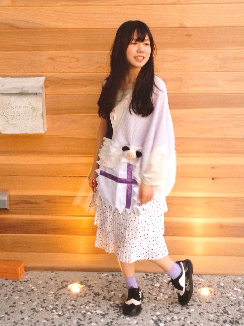 「RBTXCOのアイテム（Tシャツ/カットソー、その他）」を使った、こばるとちゃんさん（レディース・158cm）の秋コーディネートの1枚目の写真